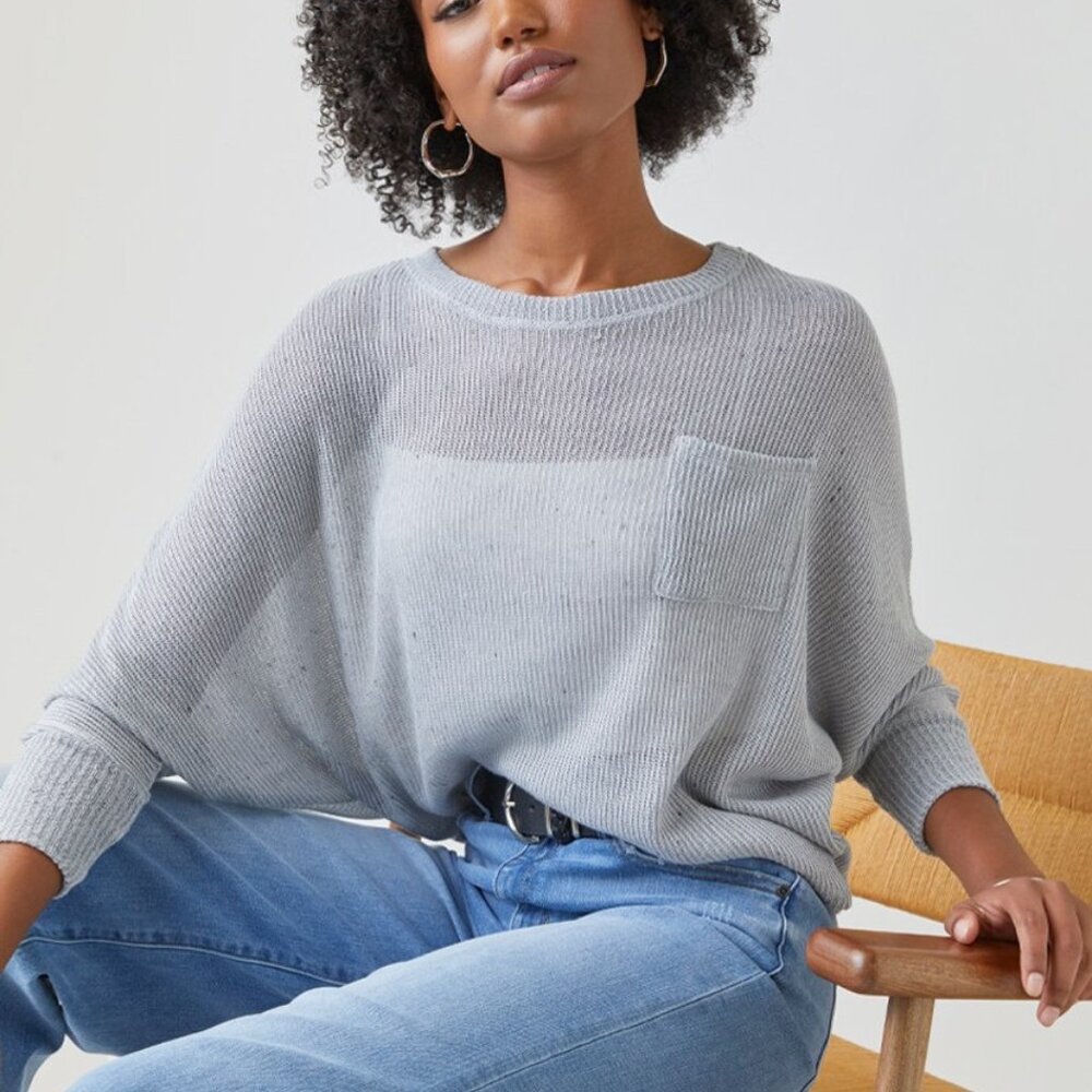 Charlotte Pocket Dolman Knit Top - ORIGINALLY 40 - AT LOWEST SUGGESTED LISTING